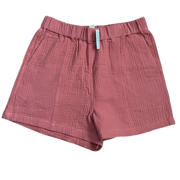 Madewell Easy Pull-On Lightspun Shorts - Picture 3 of 5